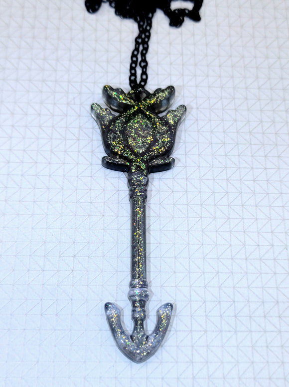 Aquarius Key Necklace