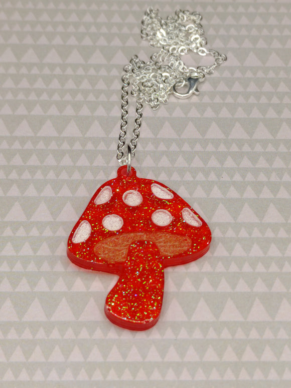 Champignon d'Alice / Alice mushroom's Necklace