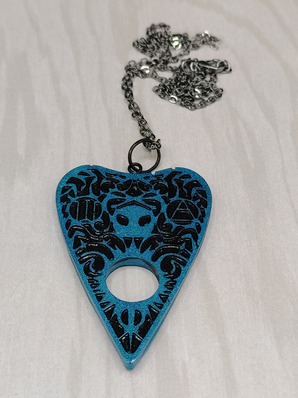 Dark Ouija Board Necklace