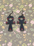 Ânkh clef de la vie/ Egyptian Life Cross (M) earrings