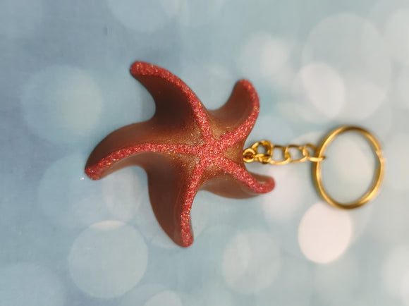 Starfish Key rings
