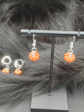 Champ de citrouille/Pumpkin patch earrings