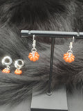 Champ de citrouille/ Pumpkin patch Stretch Earrings
