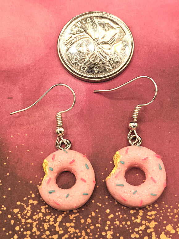 Beignes sucrés boucles d'oreilles/ Sweet Doughnuts earrings